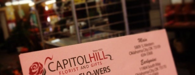 Capitol Hill Florist & Gifts is one of Use Your Keep It Local OK Card.