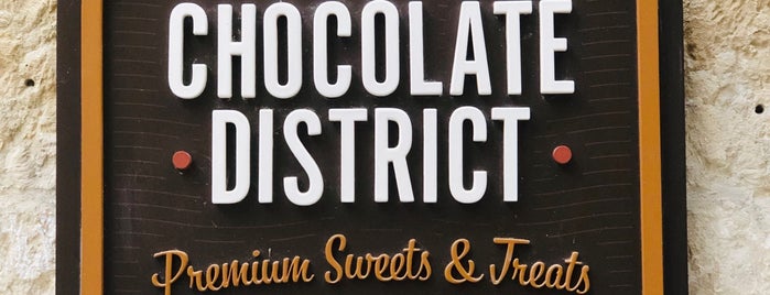Chocolate District is one of Orte, die Kevin gefallen.