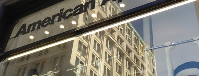 American Apparel is one of NYC.