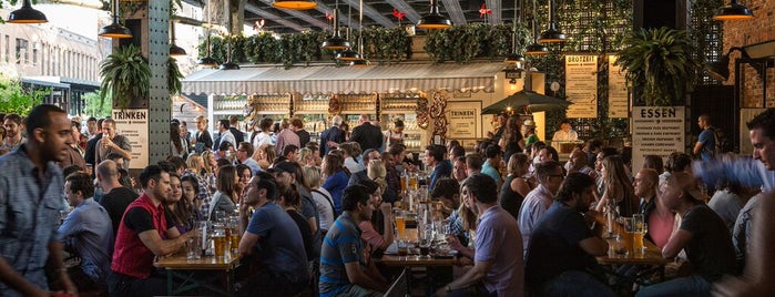 The Biergarten at The Standard is one of Bars.