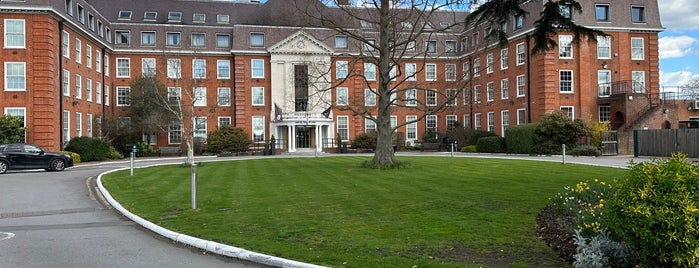 The Lensbury Hotel is one of tennis.