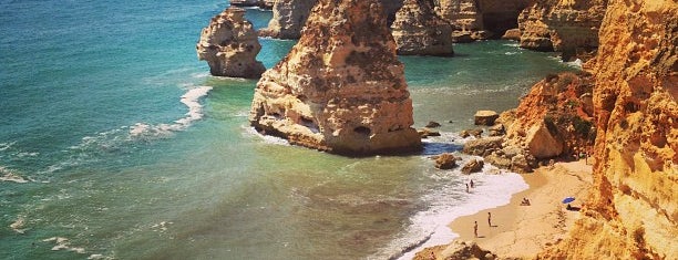 Praia da Marinha is one of Portugal.