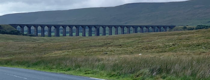 Ribblehead Viaduct is one of Ilkley area August 2022.