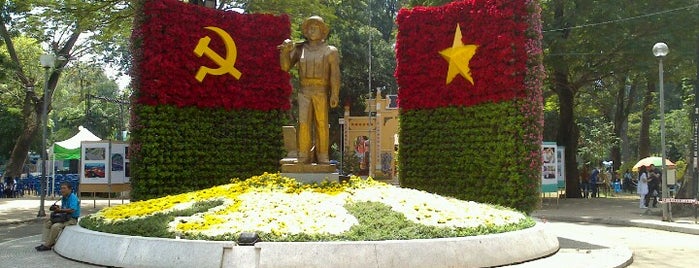 Tao Dan Park is one of Vietnam - Saigon and Hanoi.