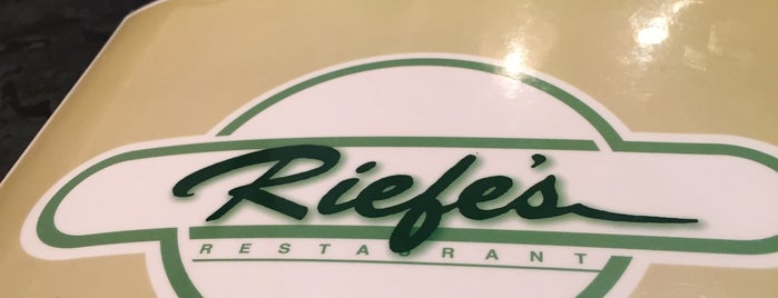Riefe's is one of Places I frequent.