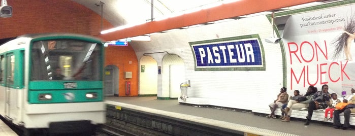 Métro Pasteur [6,12] is one of Paris Metro.