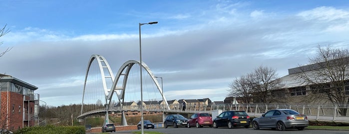 Infinity Bridge is one of Places to visit when in town.