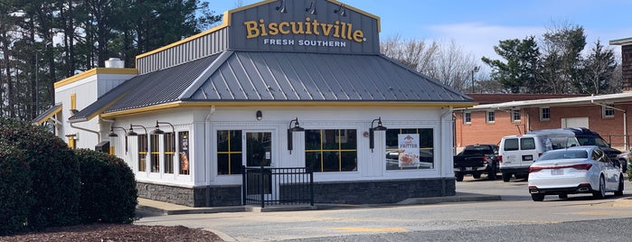 Biscuitville is one of places to go.