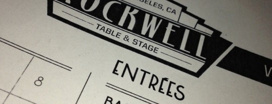 Rockwell Table and Stage is one of Los Angeles.
