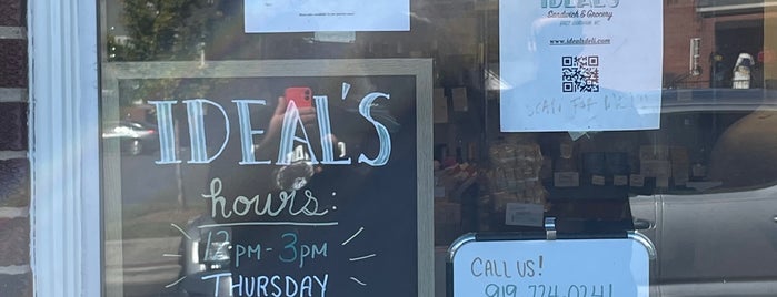 Ideal’s Sandwhich Shop is one of Restaurants and Bars to Try (non SF).