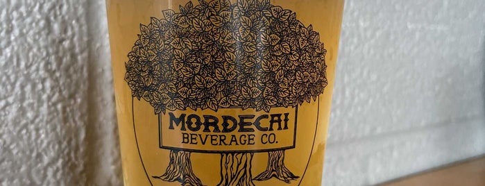 Mordecai Beverage Company is one of Must-visit Breweries in Raleigh.