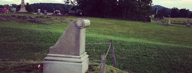 The Angle, Gettysburg Battlefield is one of Brett : понравившиеся места.