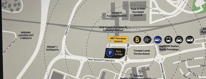 RapidKL Putrajaya Sentral (PY41) MRT Station is one of MRT and LRT in 2023-24.