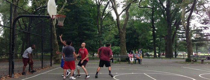 Central Park Basketball Courts is one of Basketball courts NYC.