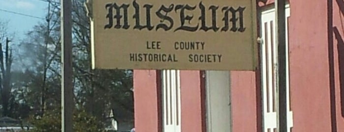 Lee County Historical Society is one of Alabama.