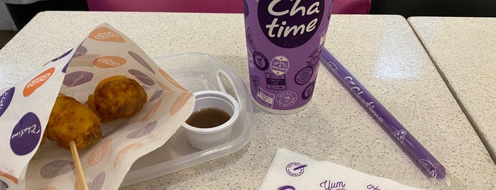 Chatime is one of SM San Lazaro.