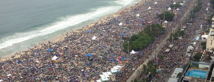 Jornada Mundial da Juventude [World Youth Day] Rio2013 | JMJ [WYD] is one of Tempat yang Disukai David.