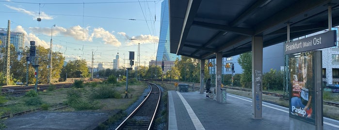 Bahnhof Frankfurt (Main) Ost is one of Been in DK NO SE IS DE CZ.