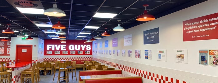 Five Guys is one of New Edit List.