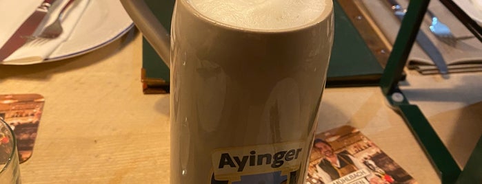 Ayinger in der Au is one of München Restaurant.