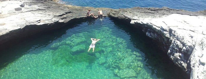 Γκιόλα | Giola Natural Pool is one of Thasos beach.
