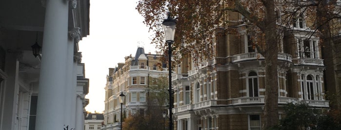 Cornwall Gardens - Garden Square Central is one of Green Space, Parks, Squares, Rivers & Lakes (One).