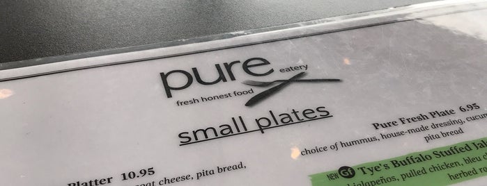 Pure Eatery is one of Good food near me.