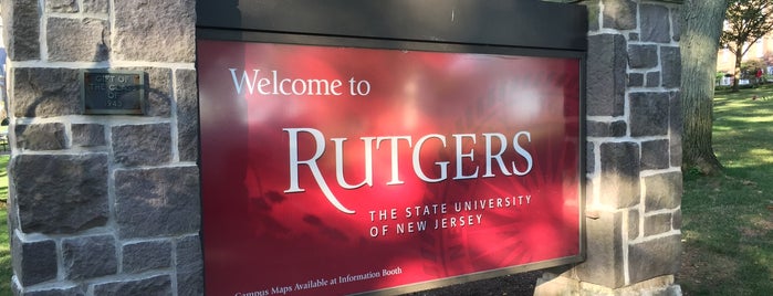 Rutgers University is one of Colleges & Universities visited.