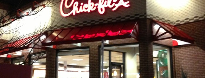 Chick-fil-A is one of Grant’s Liked Places.