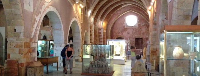 Archaeological Museum of Chania is one of List of Museums from BTDT A to N.