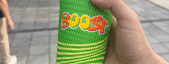 Boost Juice Bars is one of Juan Andres’s Liked Places.