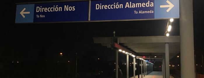 Estación Pedro Aguirre Cerda is one of Estaciones de Metrotrén.