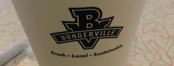 Burgerville is one of สถานที่ที่ Erin ถูกใจ.