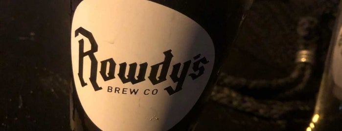 Rowdy's Brew Co. is one of Lugares favoritos de Jacobo.