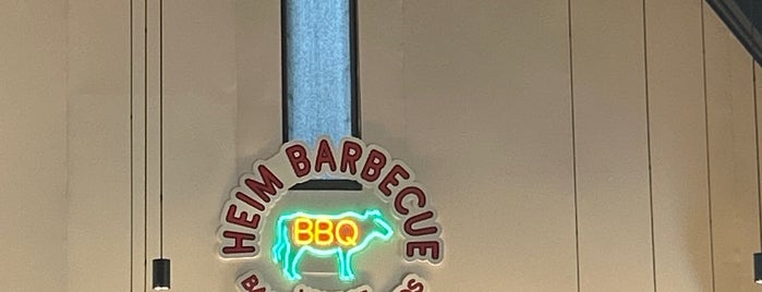 Heim Barbeque is one of To do sooner 3.