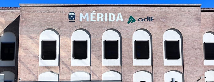 Estación Adif - Mérida is one of Principales Estaciones ADIF.