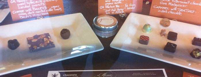 Chocolate South is one of Foodie Luv in the ATL.