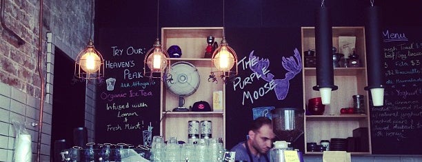 The Purple Moose is one of Sydney Brunch and Coffee Spots.