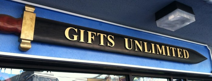Gifts Unlimited is one of สถานที่ที่ Allison ถูกใจ.