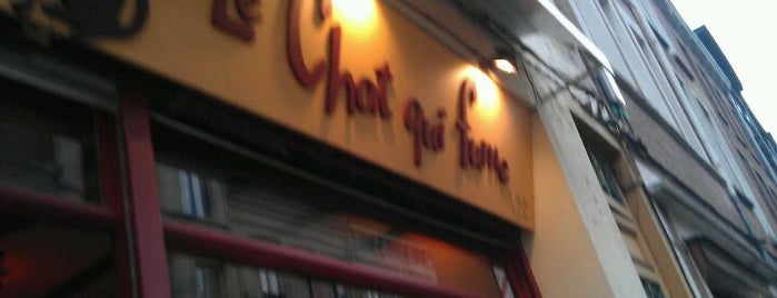 Le Chat Qui Fume is one of Locais curtidos por Kévin.
