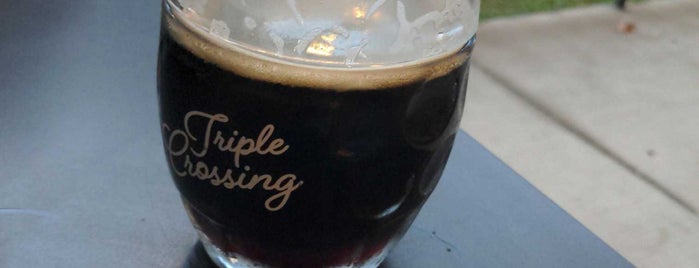 Triple Crossing Brewing is one of abigail. : понравившиеся места.