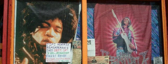 Jimi Hendrix Shrine is one of Out & About in Vancouver B.C..