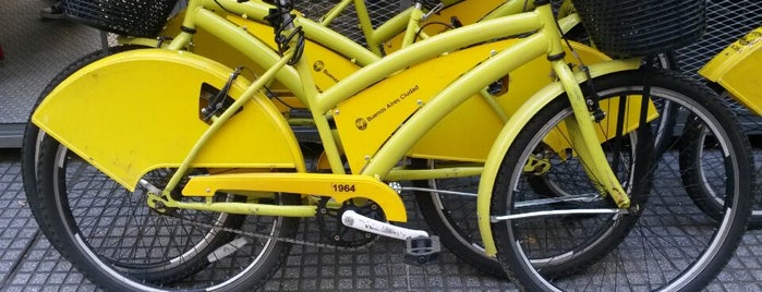 Estación 23 - Suipacha [Ecobici] is one of Ecobici (Bicicletas gratis en Buenos Aires).