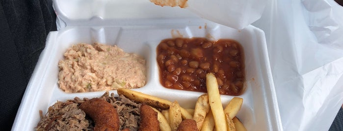 Kyle Fletcher's BBQ is one of NOM NOM NOM .