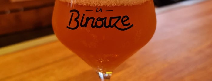 La Binouze is one of Paris la nuit.