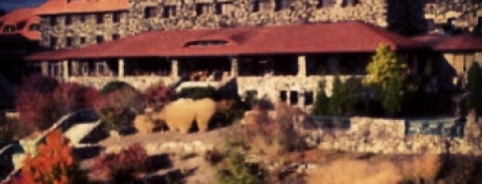 The Omni Grove Park Inn is one of Tempat yang Disimpan Mario.