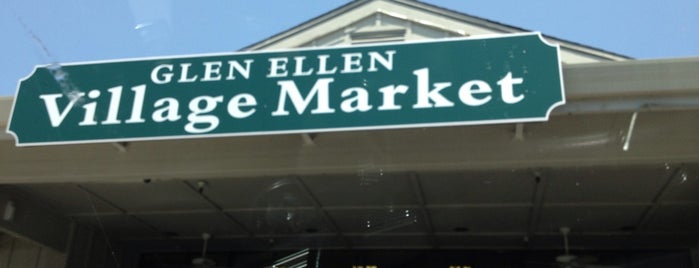 Glen Ellen Village Market is one of Tempat yang Disukai Diego.