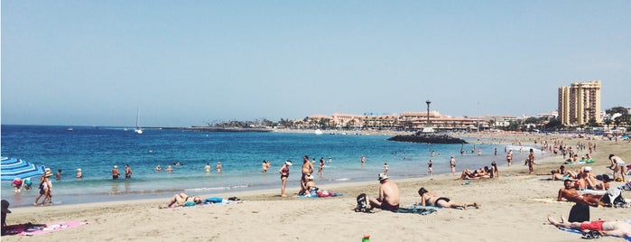 Playa de Los Cristianos is one of Tenerifes, Spain.