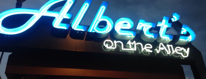 Albert's on the Alley is one of Places I wanna go.
