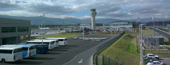 Aeropuerto Internacional Mariscal Sucre (UIO) is one of Mitad del Mundo.